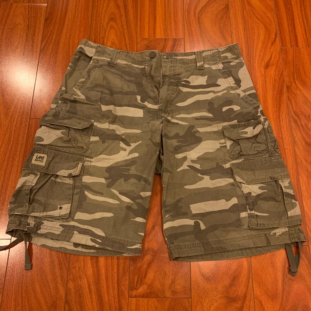 Lee Camo Cargo Shorts